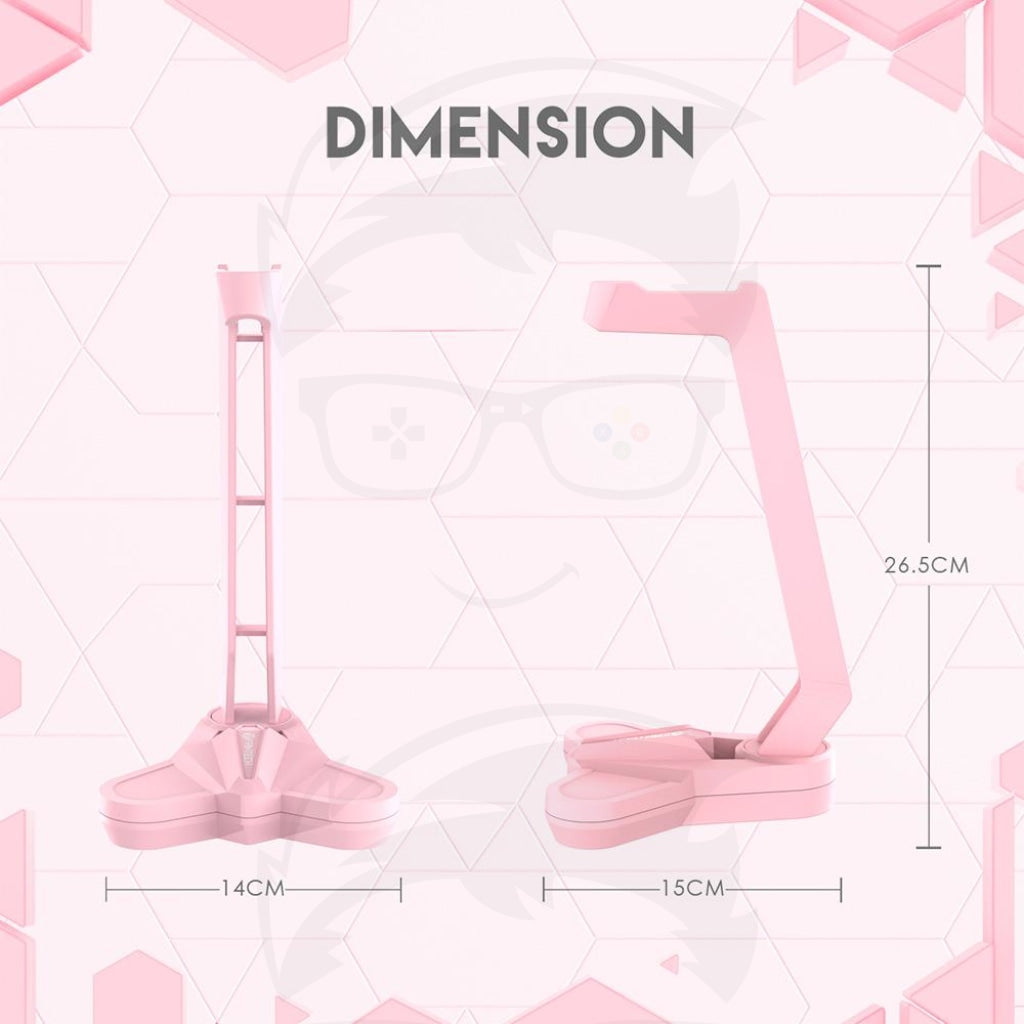 FANTECH AC3001 SAKURA HEADSET STAND PINK FANTECH AC3001 SAKURA HEADSET STAND PINK